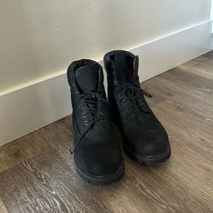 Men’s Size 9 Black Timberland Boots Waterproof